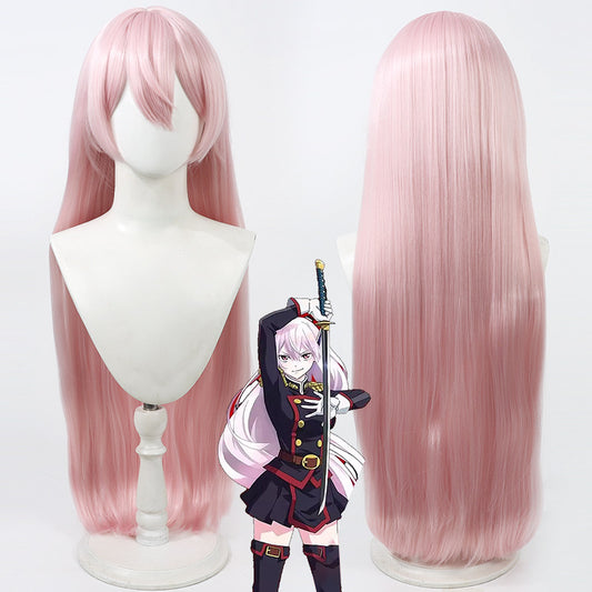 Chained Soldier Cosplay Wigs Kyouka Uzen Pink Wigs