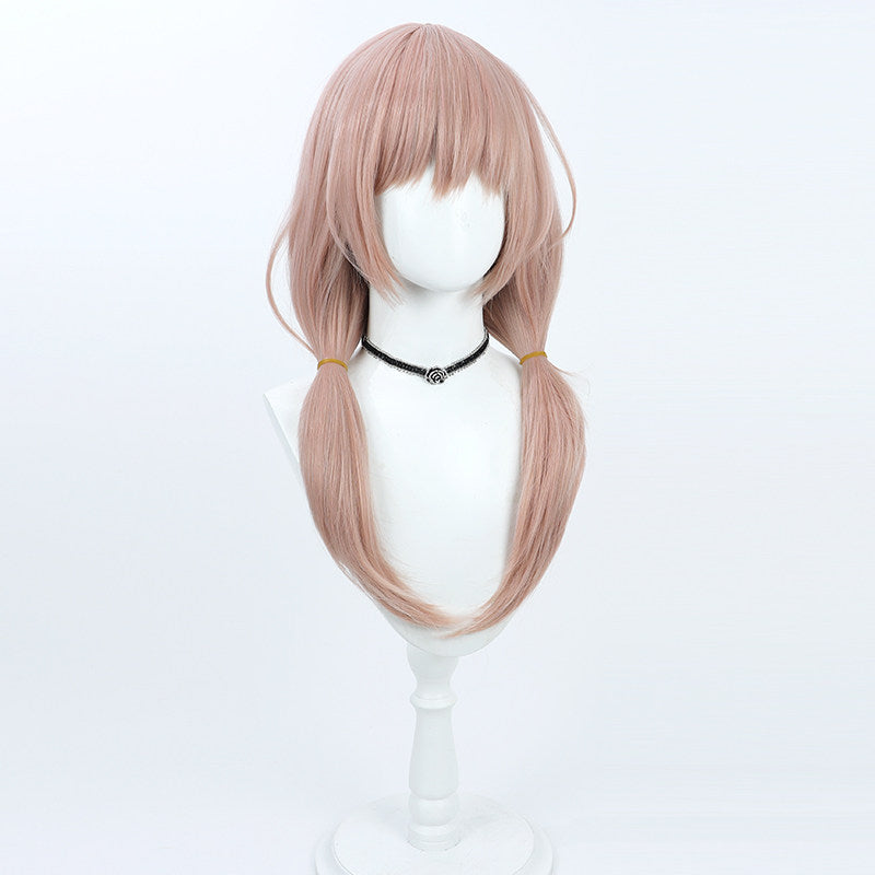 Chinatsu Hinomiya Blue Archive Cosplay Wigs Twin Braids Wigs