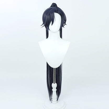 Code: Kite Cosplay Wigs Fu Rong Blue Black Wigs