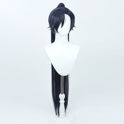 Code: Kite Cosplay Wigs Fu Rong Blue Black Wigs