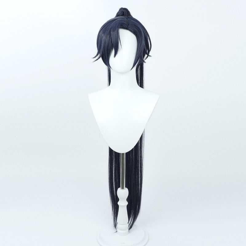 Code: Kite Cosplay Wigs Fu Rong Blue Black Wigs