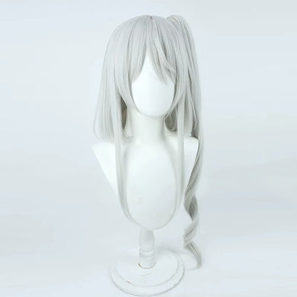 Cosplay Wig Pomu Rainpuff Grey Wigs NIJISANJI EN Vtuber