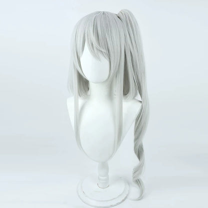 Cosplay Wig Pomu Rainpuff Grey Wigs NIJISANJI EN Vtuber