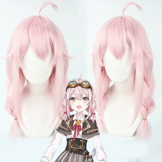 Cosplay Wigs Ace Taffy Indie VTuber Pink Wigs