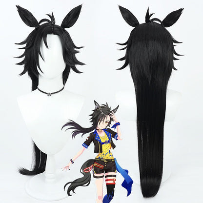 Cosplay Wigs Air Shakur Pretty Derby Black Ears And Tail