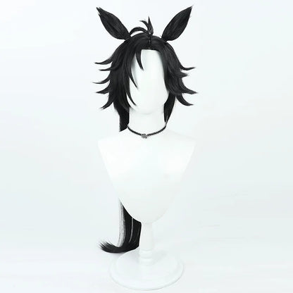 Cosplay Wigs Air Shakur Pretty Derby Black Ears And Tail