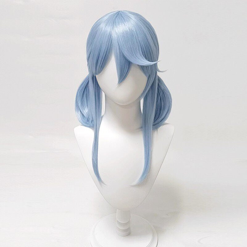 Cosplay Wigs Ako Amau Twin Braids Wigs Blue Archive Nexon