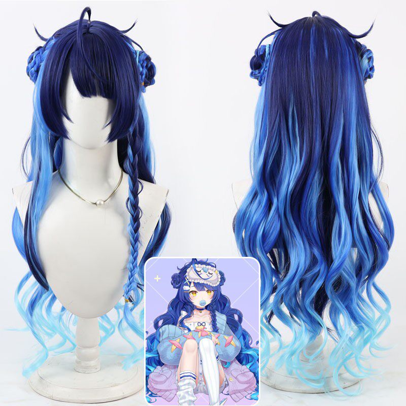 Cosplay Wigs Amamiya Kokoro NIJISANJI Pajama Home Style