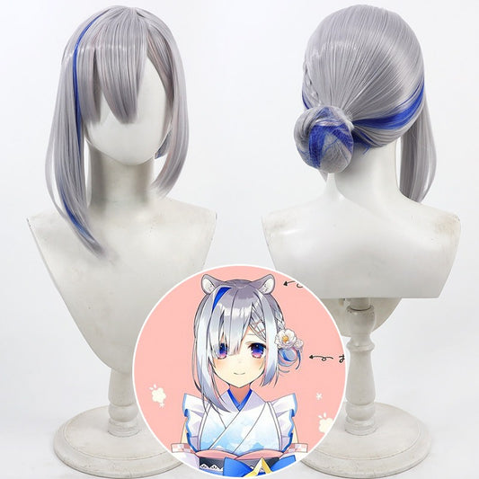 Cosplay Wigs Amane Kanata New Year Hololive VTuber