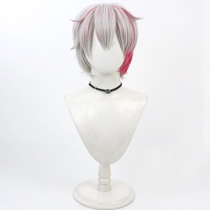 Cosplay Wigs Ammon Lead Devil Butler with Black Cat Silver Wigs