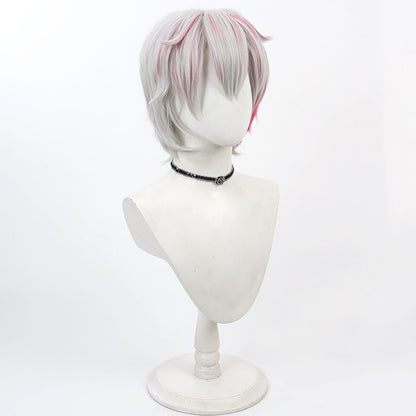 Cosplay Wigs Ammon Lead Devil Butler with Black Cat Silver Wigs