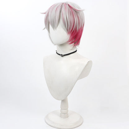 Cosplay Wigs Ammon Lead Devil Butler with Black Cat Silver Wigs