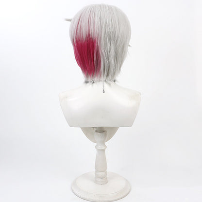 Cosplay Wigs Ammon Lead Devil Butler with Black Cat Silver Wigs