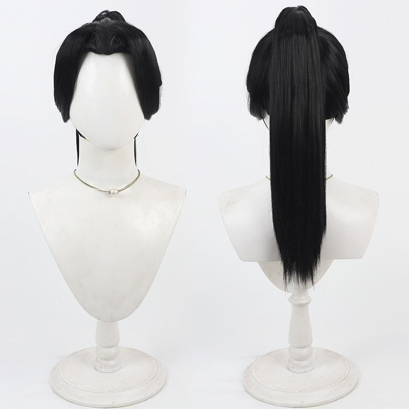 Cosplay Wigs Ancient Lady Yin Ne Zha- Mother Black Wigs