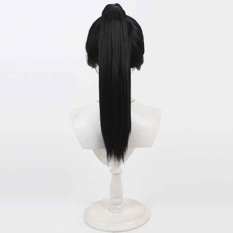 Cosplay Wigs Ancient Lady Yin Ne Zha- Mother Black Wigs