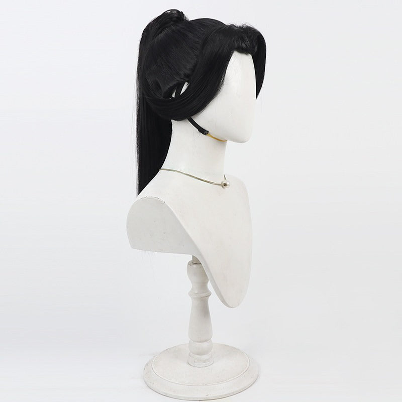 Cosplay Wigs Ancient Lady Yin Ne Zha- Mother Black Wigs
