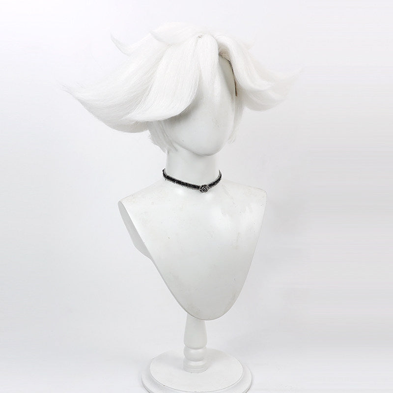 Cosplay Wigs Angel Dust White Wigs Hazbin Hotel