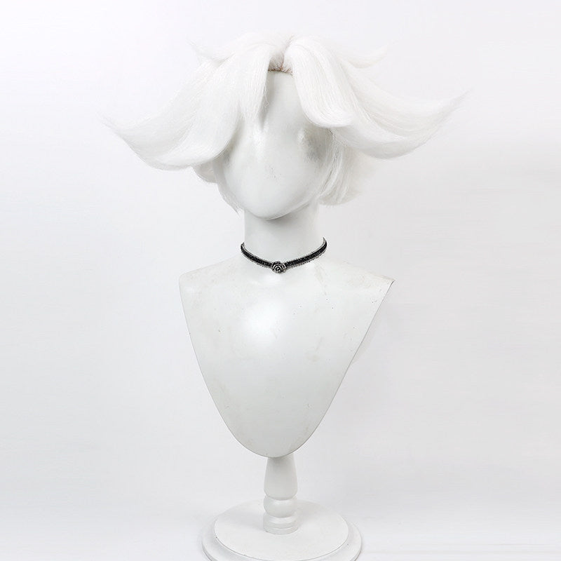 Cosplay Wigs Angel Dust White Wigs Hazbin Hotel