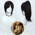 Cosplay Wigs Anime Attack on Titan Sasha Blouse Dark Brown Wigs