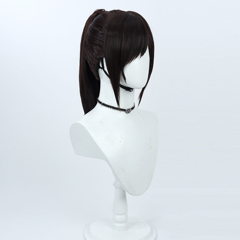 Cosplay Wigs Anime Attack on Titan Sasha Blouse Dark Brown Wigs