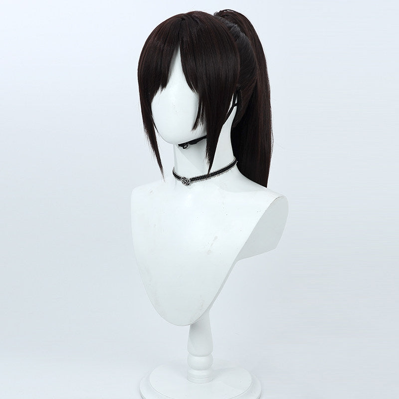 Cosplay Wigs Anime Attack on Titan Sasha Blouse Dark Brown Wigs