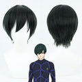 Cosplay Wigs Anime Blue Lock Rin Itoshi Green Wigs