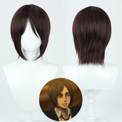 Cosplay Wigs Anime Eren Yeager Brown Wigs Attack on Titan