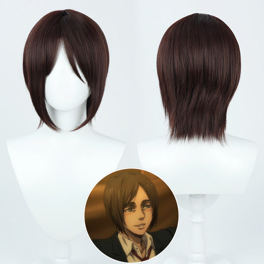Cosplay Wigs Anime Eren Yeager Brown Wigs Attack on Titan