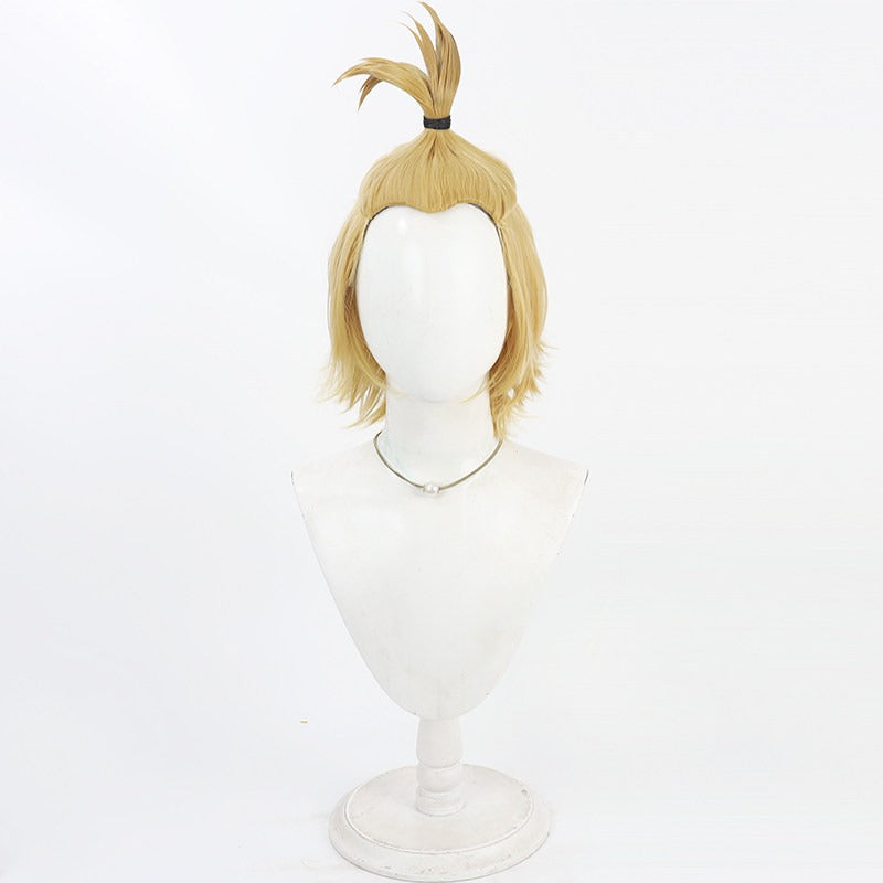 Cosplay Wigs Anime Fire Force Arthur Boyle Yellow Wig