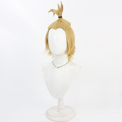 Cosplay Wigs Anime Fire Force Arthur Boyle Yellow Wig