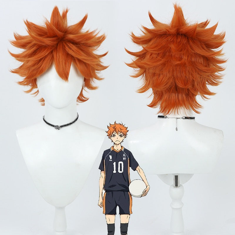 Cosplay Wigs Anime Haikyu!! Hinata Shoyo Orange Wigs