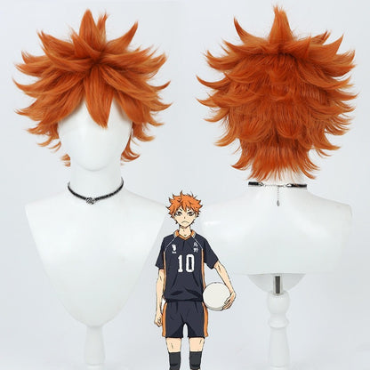Cosplay Wigs Anime Haikyu!! Hinata Shoyo Orange Wigs