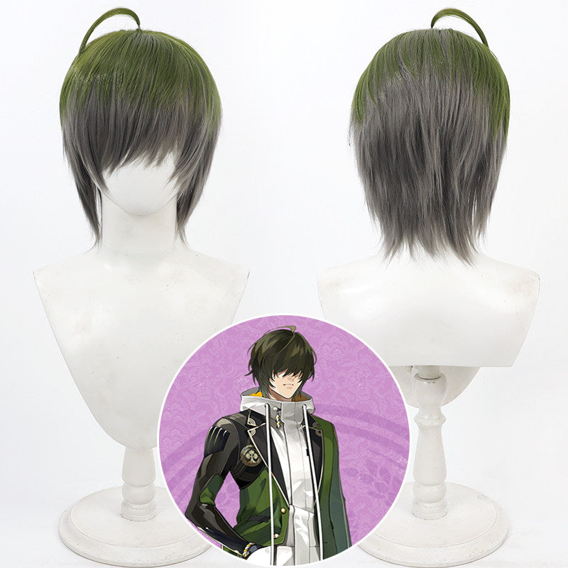 Cosplay Wigs Anime Kuwana Gou Two-tone Gradient Wigs Touken Ranbu Online