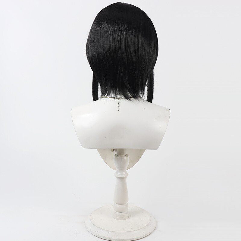 Cosplay Wigs Anime Magical Girl Witch Trials Housho Margo Black Wigs