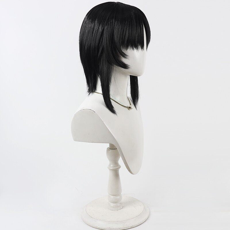 Cosplay Wigs Anime Magical Girl Witch Trials Housho Margo Black Wigs