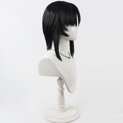 Cosplay Wigs Anime Magical Girl Witch Trials Housho Margo Black Wigs