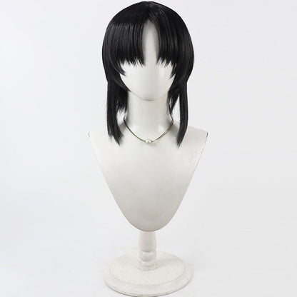 Cosplay Wigs Anime Magical Girl Witch Trials Housho Margo Black Wigs
