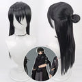 Cosplay Wigs Anime Magoroku Kanemoto Touken Ranbu Online Black Wigs