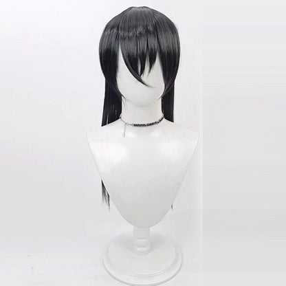 Cosplay Wigs Anime Magoroku Kanemoto Touken Ranbu Online Black Wigs