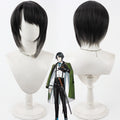 Cosplay Wigs Anime Matsui Gou Black Mixed Wigs Touken Ranbu Online