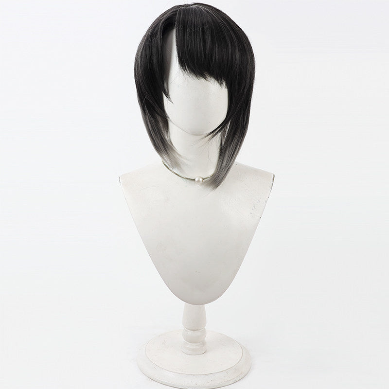 Cosplay Wigs Anime Matsui Gou Black Mixed Wigs Touken Ranbu Online