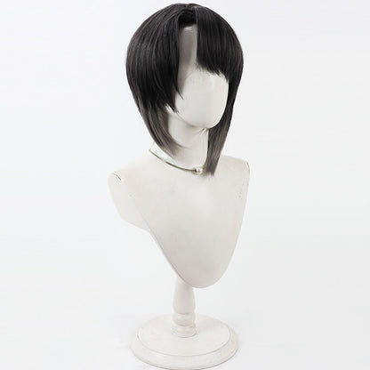 Cosplay Wigs Anime Matsui Gou Black Mixed Wigs Touken Ranbu Online