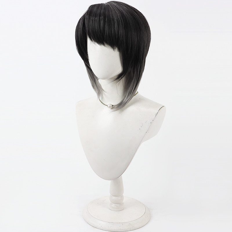 Cosplay Wigs Anime Matsui Gou Black Mixed Wigs Touken Ranbu Online