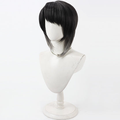 Cosplay Wigs Anime Matsui Gou Black Mixed Wigs Touken Ranbu Online
