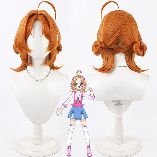 Cosplay Wigs Anna Akechi Cure Answer Real Scalp Star Detective Precure!