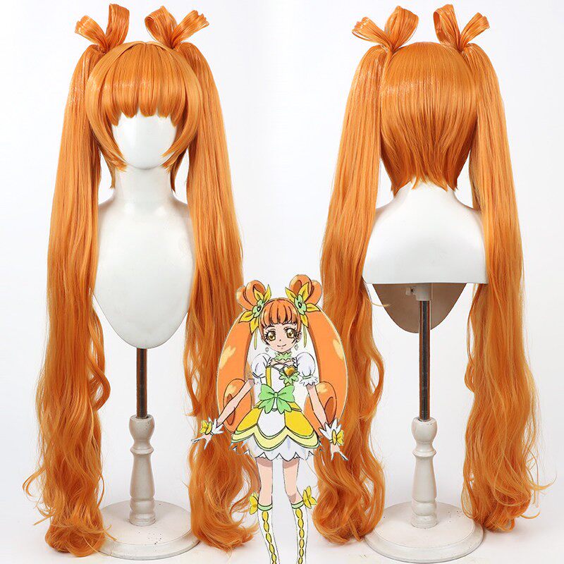 Cosplay Wigs Arisu Yotsuba Cure Rosetta Anime Wigs DokiDoki! Precure
