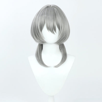 Cosplay Wigs Arknights 4th Ann Ho'olheyak Grey Wigs