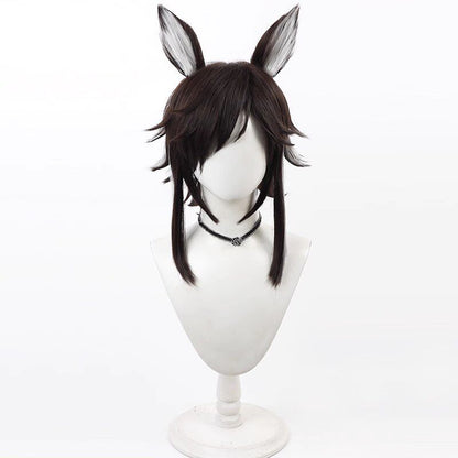 Cosplay Wigs Arknights Courier Dark Brown Wigs