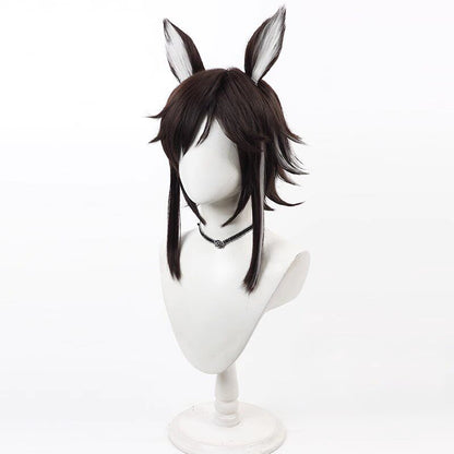 Cosplay Wigs Arknights Courier Dark Brown Wigs