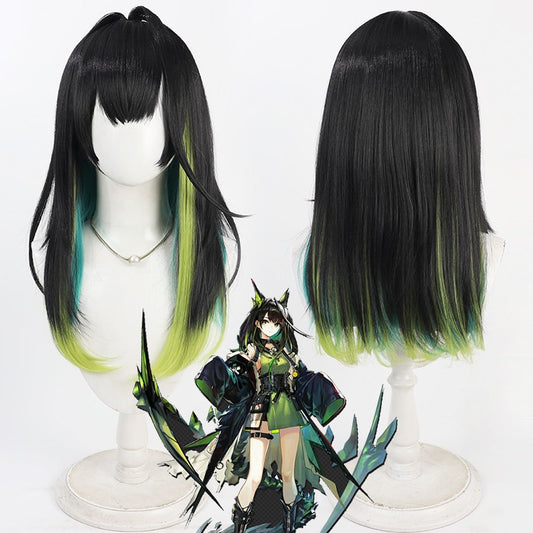 Cosplay Wigs Arknights Mon3tr Multi Gradient Wigs